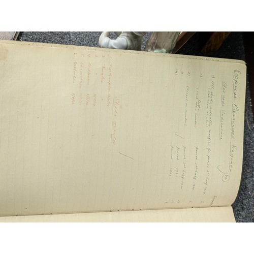 68 - LNWR London North Western Railway 1909 hand written rolling stock ledger, all pages with entries