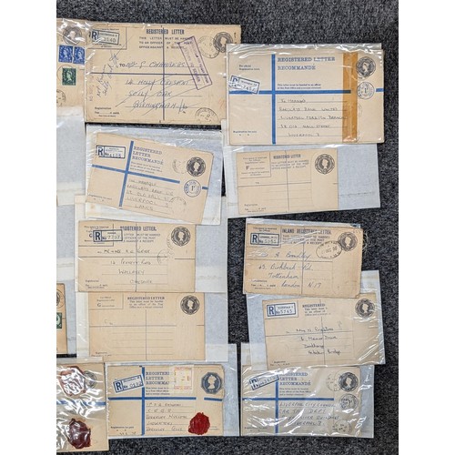 460 - Collection of 20 x Queen Elizabeth II registered letters