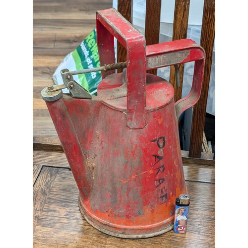 348 - Rare vintage petrol/paraffin/oil pouring can