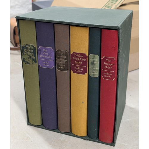 15 - Folio Society box set of 6 x Thomas Hardy books - 1993 reprints