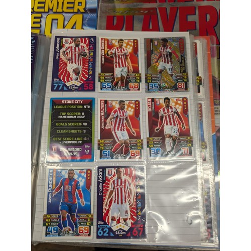 287 - Collection of assorted Panini etc football sticker albums, including some unused and some with varyi... 