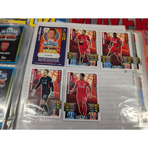 287 - Collection of assorted Panini etc football sticker albums, including some unused and some with varyi... 