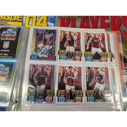 287 - Collection of assorted Panini etc football sticker albums, including some unused and some with varyi... 