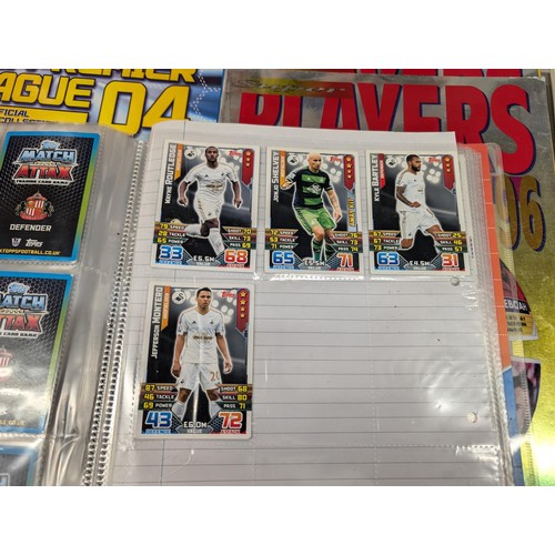 287 - Collection of assorted Panini etc football sticker albums, including some unused and some with varyi... 