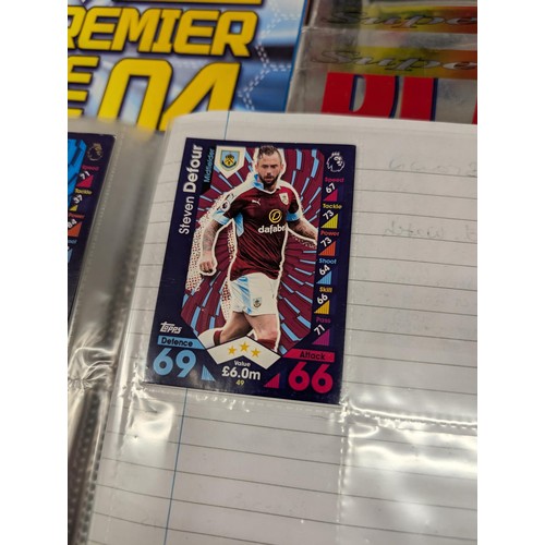 287 - Collection of assorted Panini etc football sticker albums, including some unused and some with varyi... 