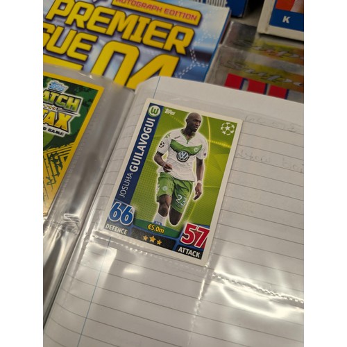 287 - Collection of assorted Panini etc football sticker albums, including some unused and some with varyi... 