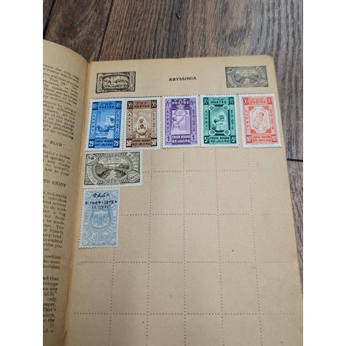 274 - First day covers' and stamp album with stamps.