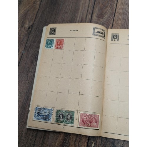 274 - First day covers' and stamp album with stamps.