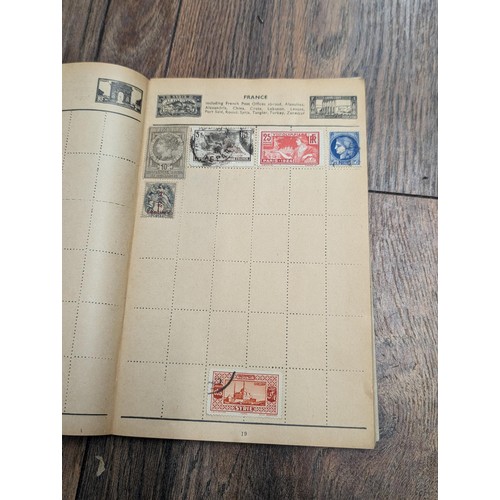 274 - First day covers' and stamp album with stamps.