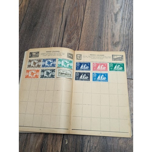 274 - First day covers' and stamp album with stamps.