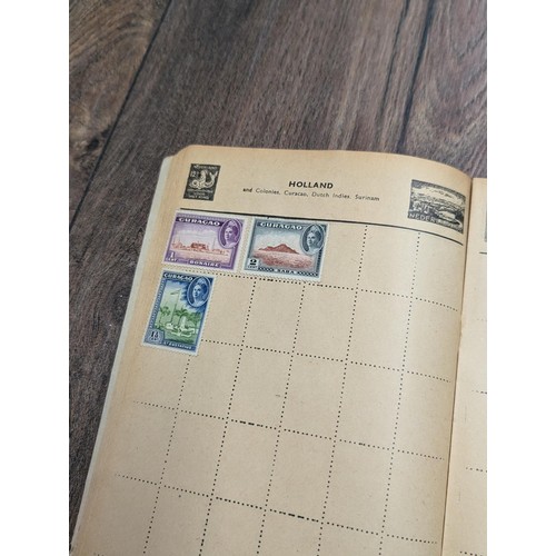 274 - First day covers' and stamp album with stamps.