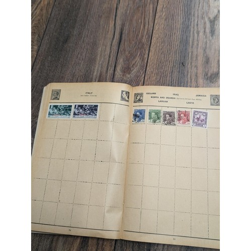 274 - First day covers' and stamp album with stamps.