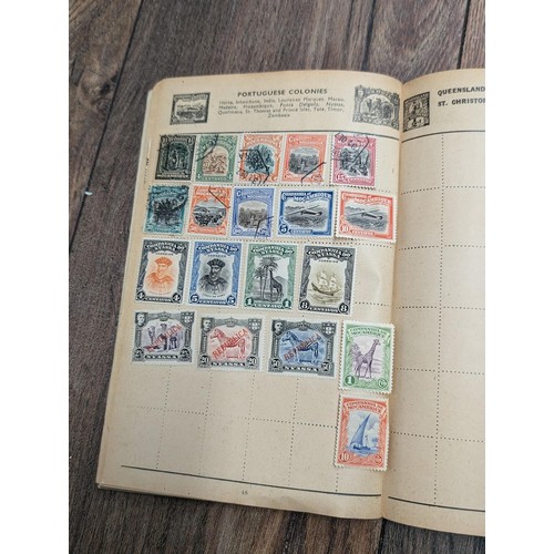 274 - First day covers' and stamp album with stamps.