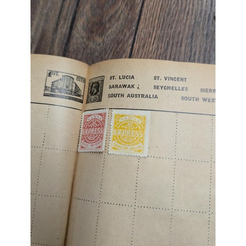 274 - First day covers' and stamp album with stamps.