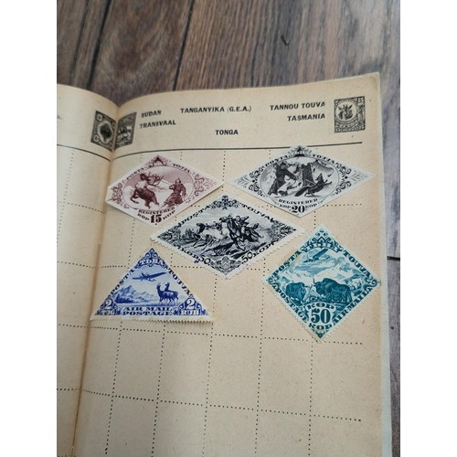 274 - First day covers' and stamp album with stamps.