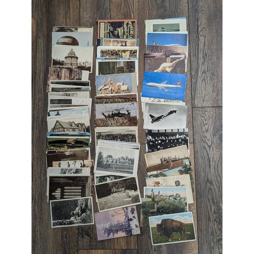 353 - 120 x mixed postcards - unwritten and posted