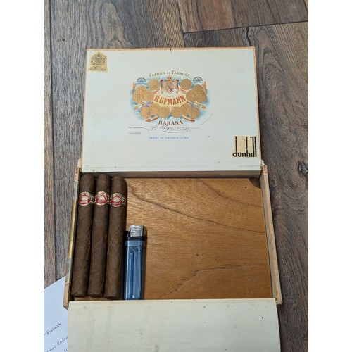 181 - 15 x vintage Dunhill Habana Cuban cigars in original box