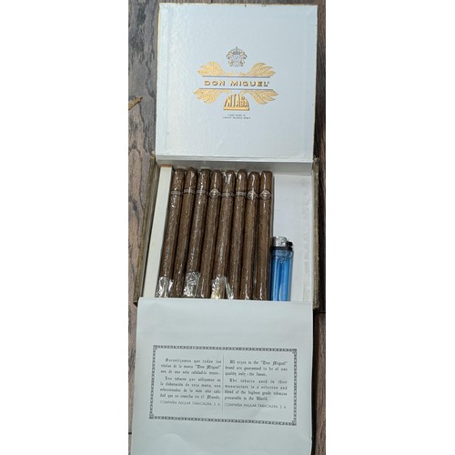 208 - 8 x individually sealed Don Miguel Cuban cigars in original box