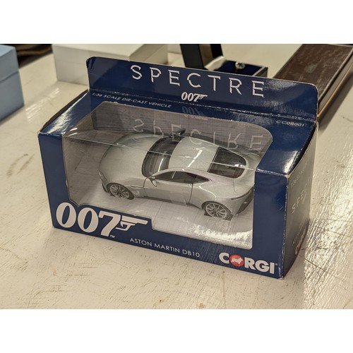 498 - Boxed and mint Corgi 1/36 James Bond  007 Spectre Aston martin DB10 car