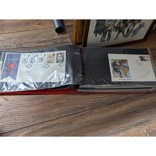 188 - Folder of 1st day covers dating 1960/1990's