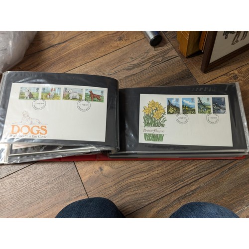 188 - Folder of 1st day covers dating 1960/1990's