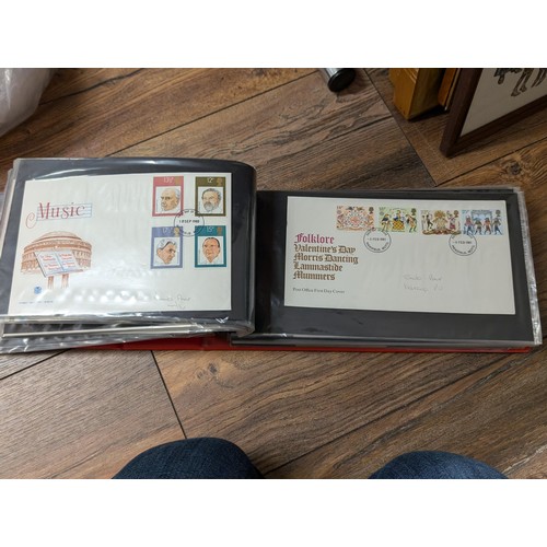 188 - Folder of 1st day covers dating 1960/1990's