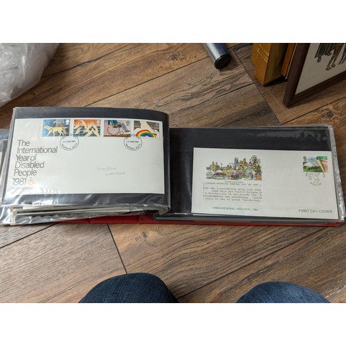 188 - Folder of 1st day covers dating 1960/1990's