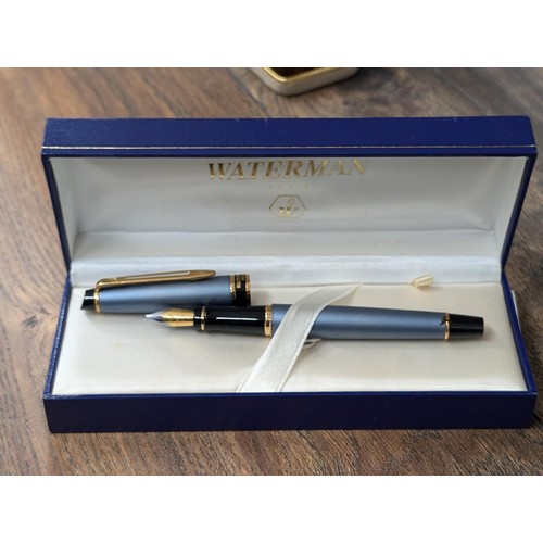 100 - Waterman fountain pen in case