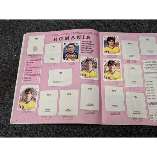 287 - Collection of assorted Panini etc football sticker albums, including some unused and some with varyi... 