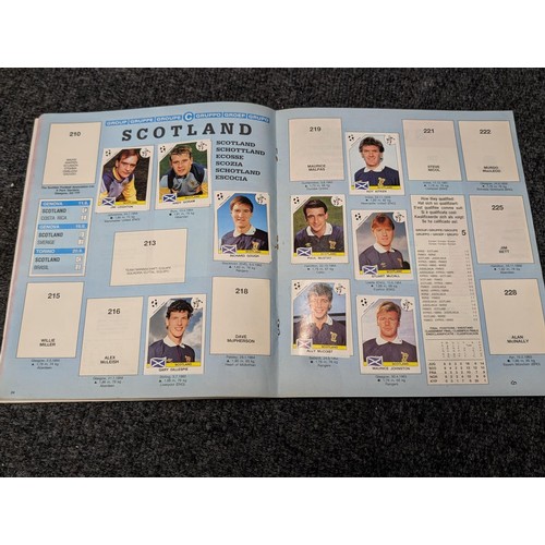 287 - Collection of assorted Panini etc football sticker albums, including some unused and some with varyi... 