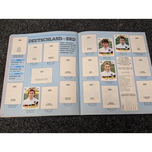 287 - Collection of assorted Panini etc football sticker albums, including some unused and some with varyi... 