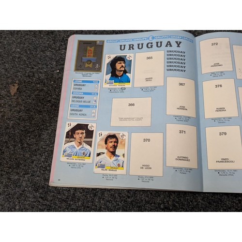 287 - Collection of assorted Panini etc football sticker albums, including some unused and some with varyi... 