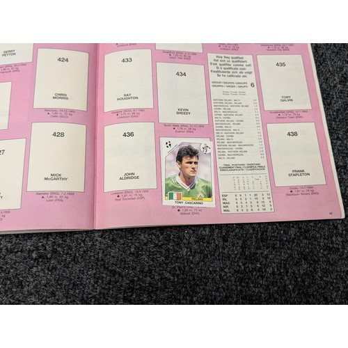 287 - Collection of assorted Panini etc football sticker albums, including some unused and some with varyi... 