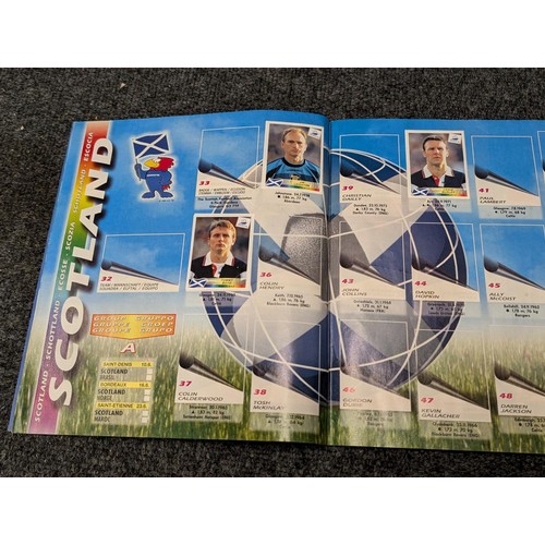 287 - Collection of assorted Panini etc football sticker albums, including some unused and some with varyi... 