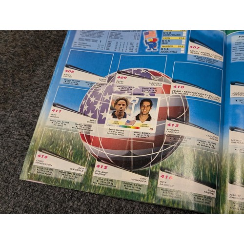 287 - Collection of assorted Panini etc football sticker albums, including some unused and some with varyi... 