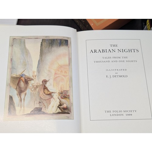 472 - Arabian Nights - illustrated by Detmond Folio Society 2001 fourth printing in near mint condition in... 