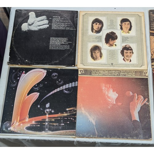 1011 - 6 x Rod Stewart and 2 x Small Faces vinyl albums - all have marks/scratches and are in average condi... 