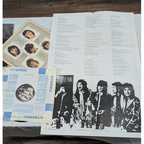 1011 - 6 x Rod Stewart and 2 x Small Faces vinyl albums - all have marks/scratches and are in average condi... 