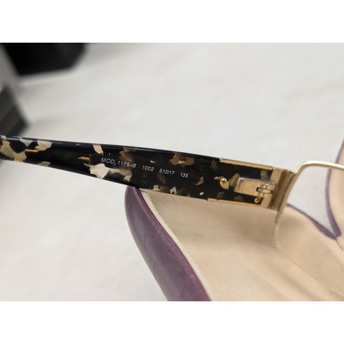 27 - Genuine Versace framed reading glasses