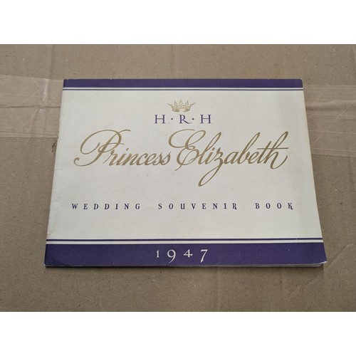 6 - HRH Princess Elizabeth 1947 wedding souvenir book in very good condition