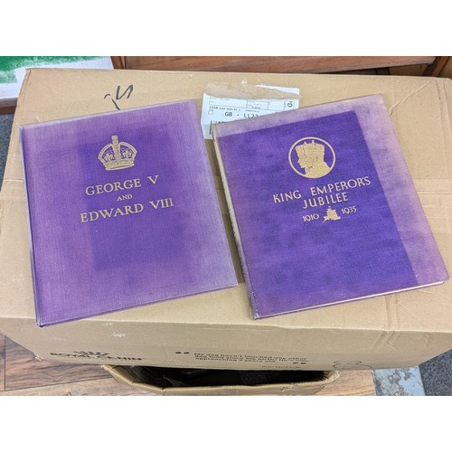 15 - 2 x 1930s hardback books being King Emperors Jubilee 1910-1935 & George V and Edward VIII, both by F... 