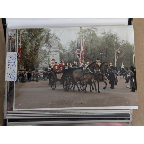 35 - Small photograph album of developed photographs of The Queen and state visit parade in November 1993... 