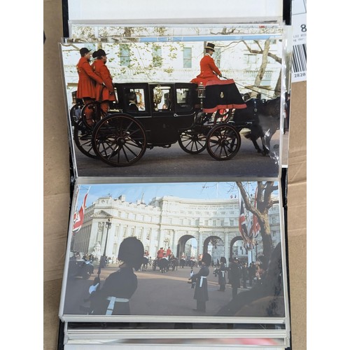 35 - Small photograph album of developed photographs of The Queen and state visit parade in November 1993... 