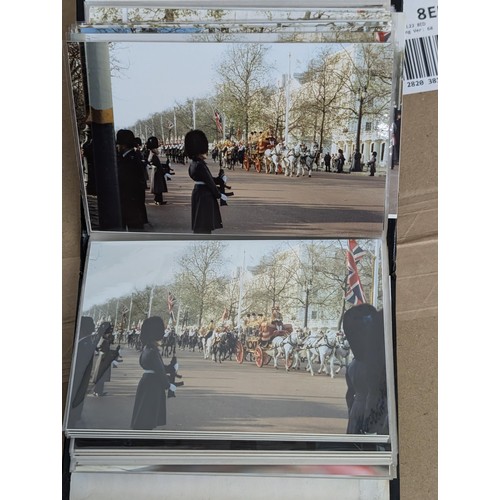 35 - Small photograph album of developed photographs of The Queen and state visit parade in November 1993... 