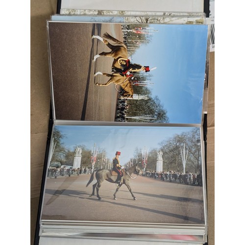 35 - Small photograph album of developed photographs of The Queen and state visit parade in November 1993... 