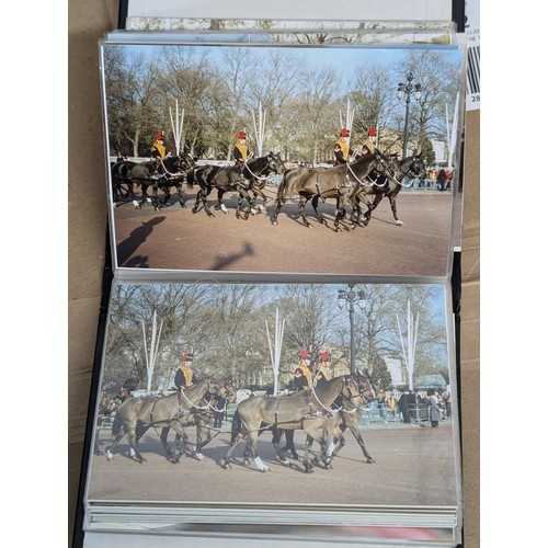 35 - Small photograph album of developed photographs of The Queen and state visit parade in November 1993... 