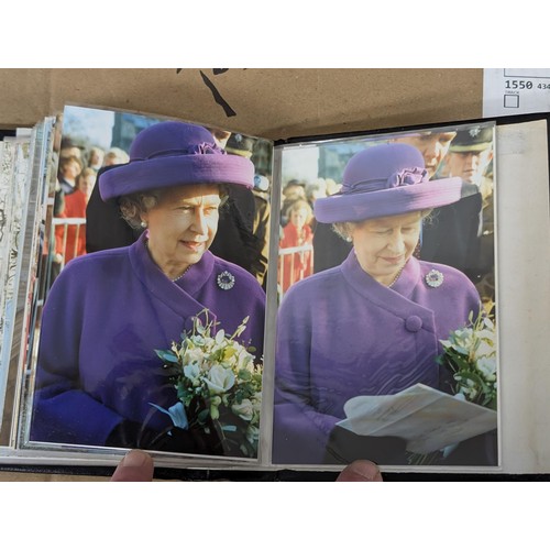 35 - Small photograph album of developed photographs of The Queen and state visit parade in November 1993... 