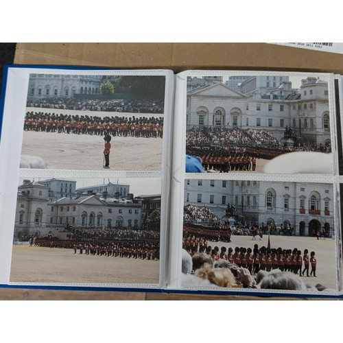 37 - Large photograph album of developed photographs titled June 2003, trooping the colour and Prince Wil... 