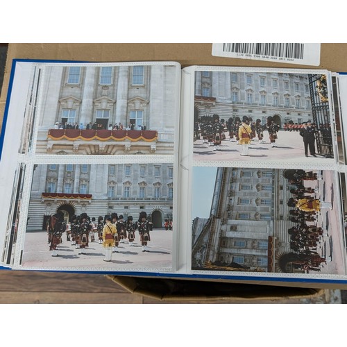 37 - Large photograph album of developed photographs titled June 2003, trooping the colour and Prince Wil... 