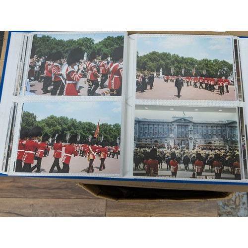 37 - Large photograph album of developed photographs titled June 2003, trooping the colour and Prince Wil... 